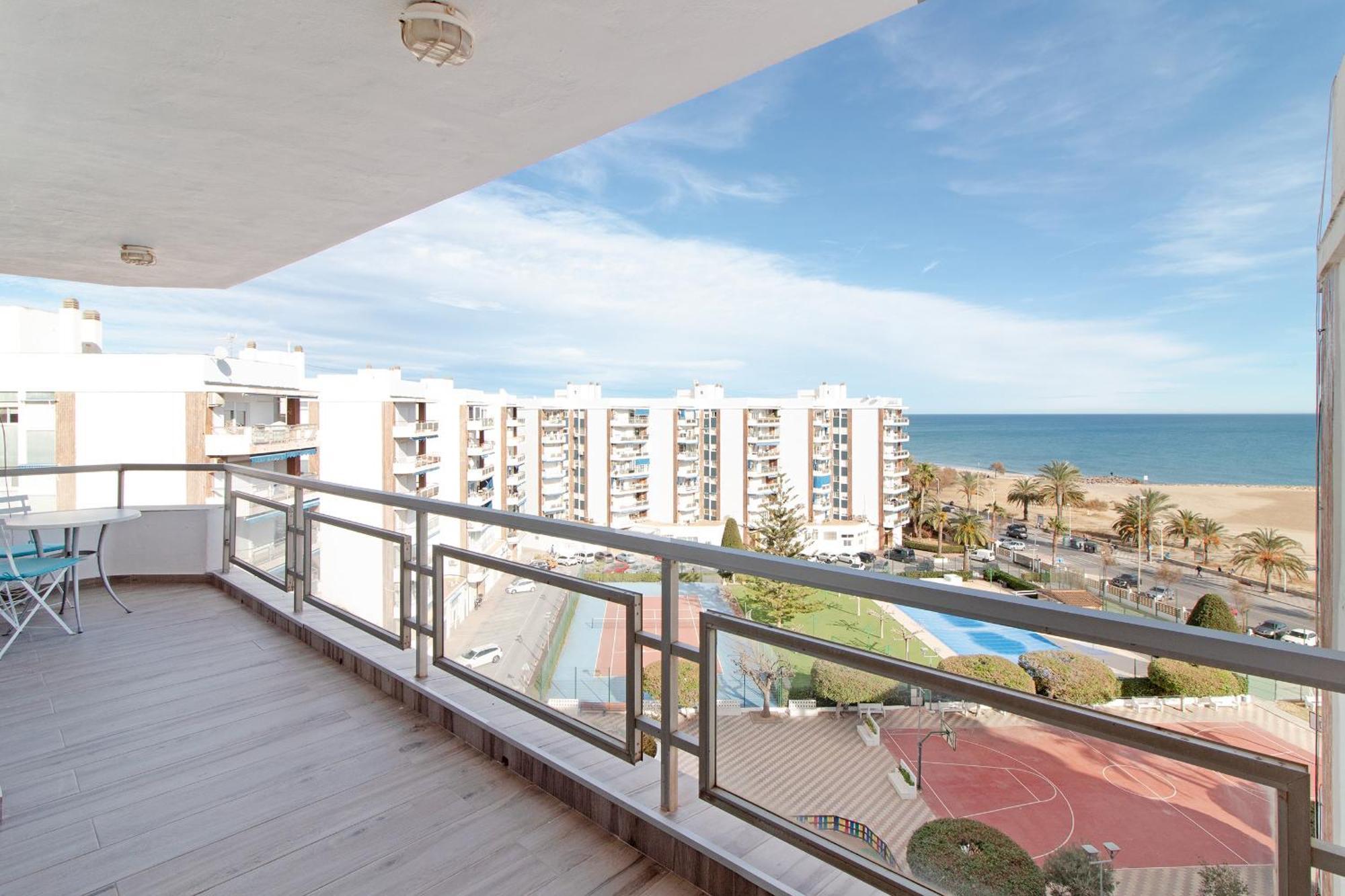 Global Properties, Apartamento Con Terraza E Increibles Vistas Al Mar Sagunto Exteriér fotografie